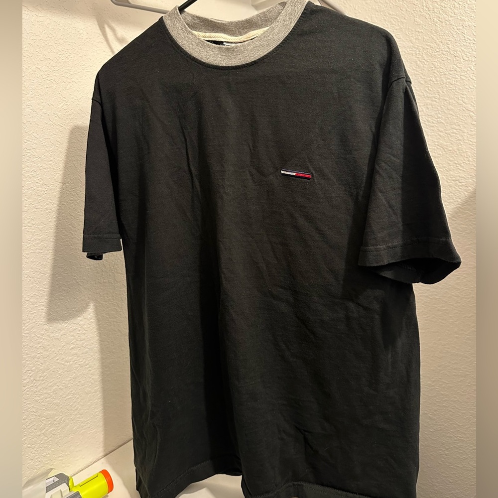 Tommy Hilfiger Black Crew Neck T-Shirt
